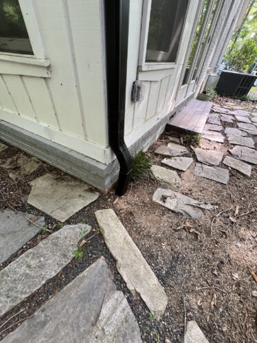 High-quality gutter system to prevent clogs and protect your home from water damage.