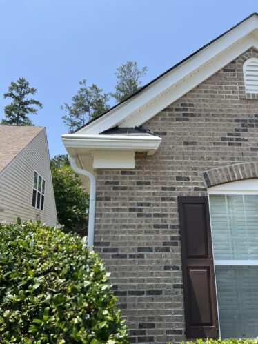 Clog-free gutters installation in Kentucky.