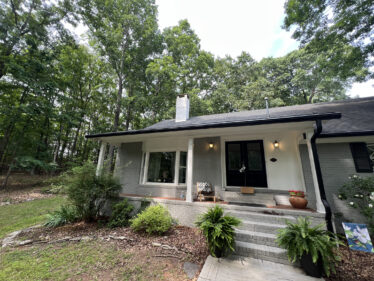 Efficient gutter solution with no clogging, enhancing home protection and curb appeal.