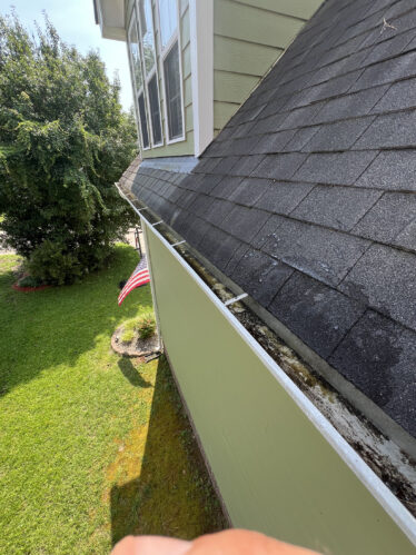 Enhanced gutter protection with Ever Clean Clog-Free systems in Cincinnati.