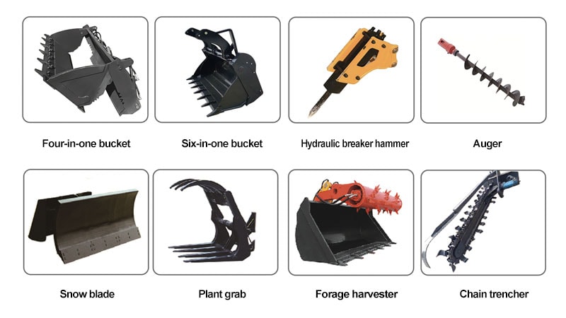 List of Excavator Loader Attachments