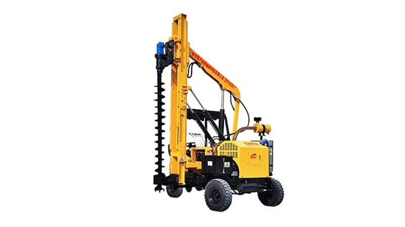 Everstar HX985 Highway Guardrail Pile Driver