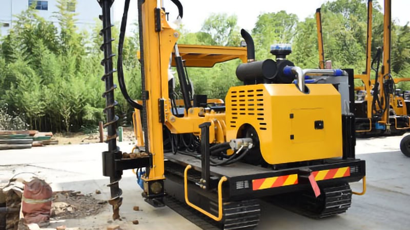 Everstar HXR5 auger in operation