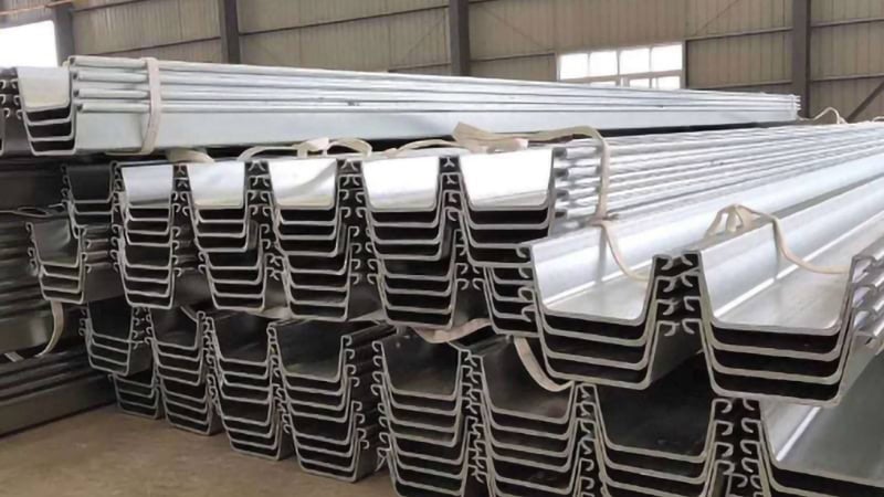 Larssen sheet piles