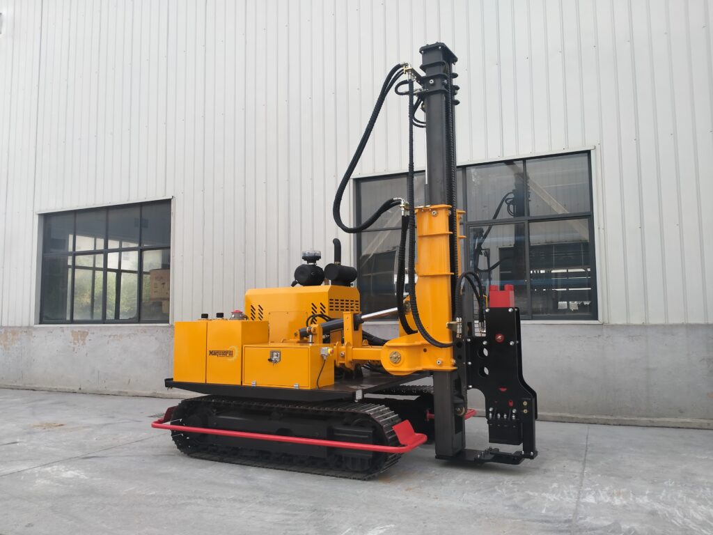 ground-mount solar post driver