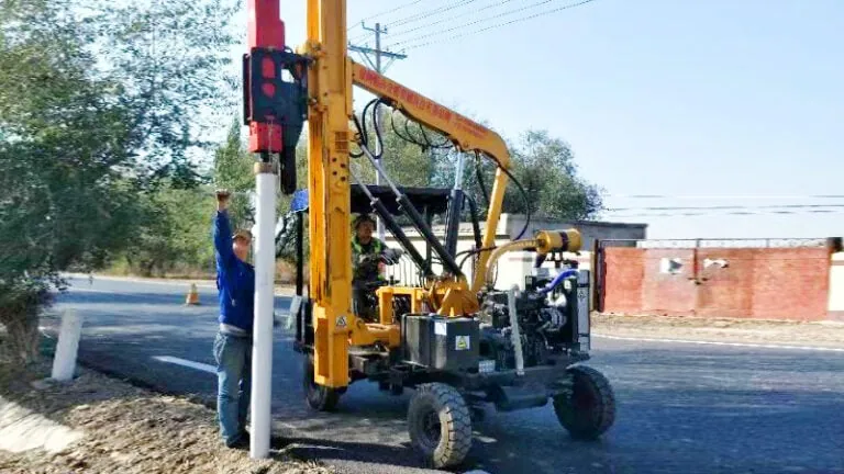 Selecting the Right Guardrail Post Driver for Highway and Rural Road Installation