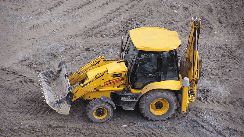 how to drive a backhoe loader at a Mining Site