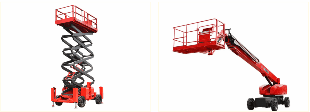 scissor lift vs boom lift comparison