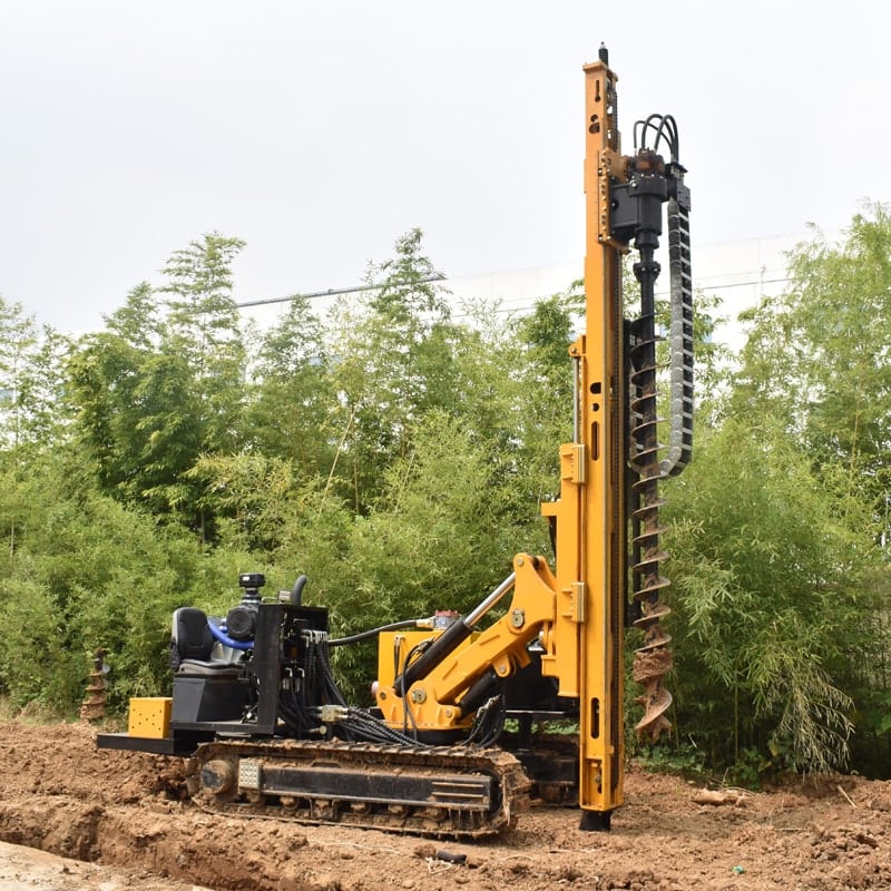 Everstar screw pile driver