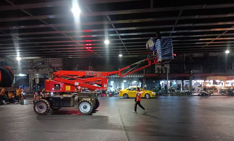 EVERSTAR EAB16J articulating boom lift