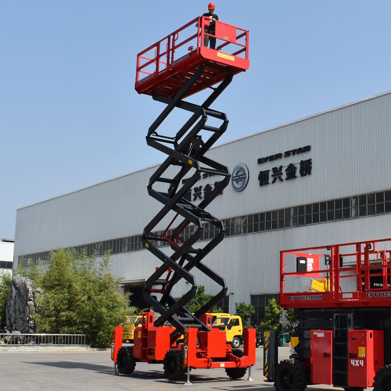 EVERSTAR rough terrain scissor lift