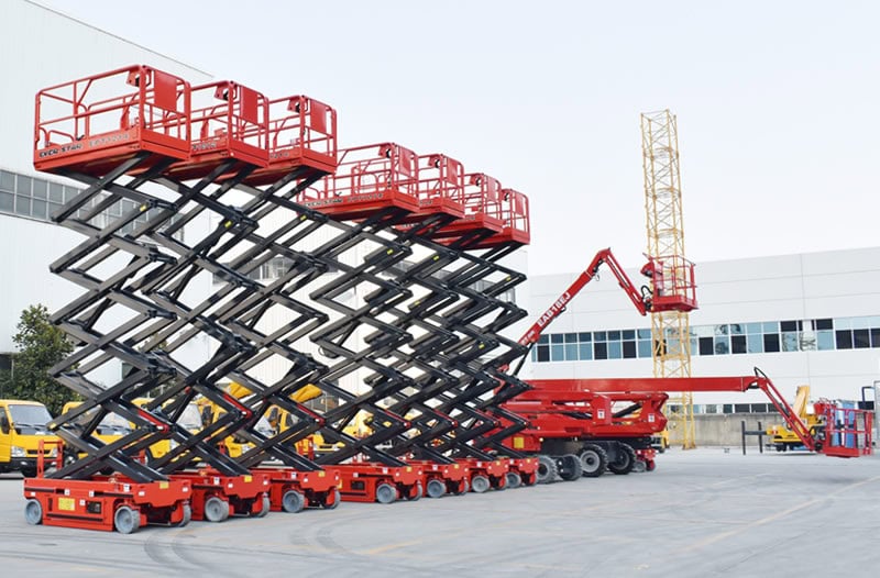 Trade-Tailored Elevation for all the scissor lifts 