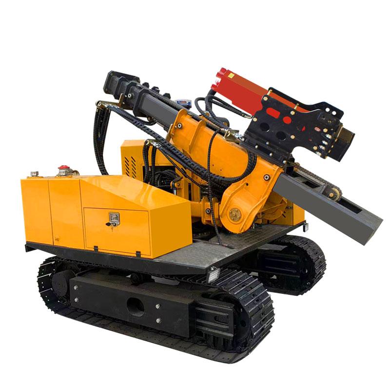 R6 series solar pile driver in EVERSTAR.