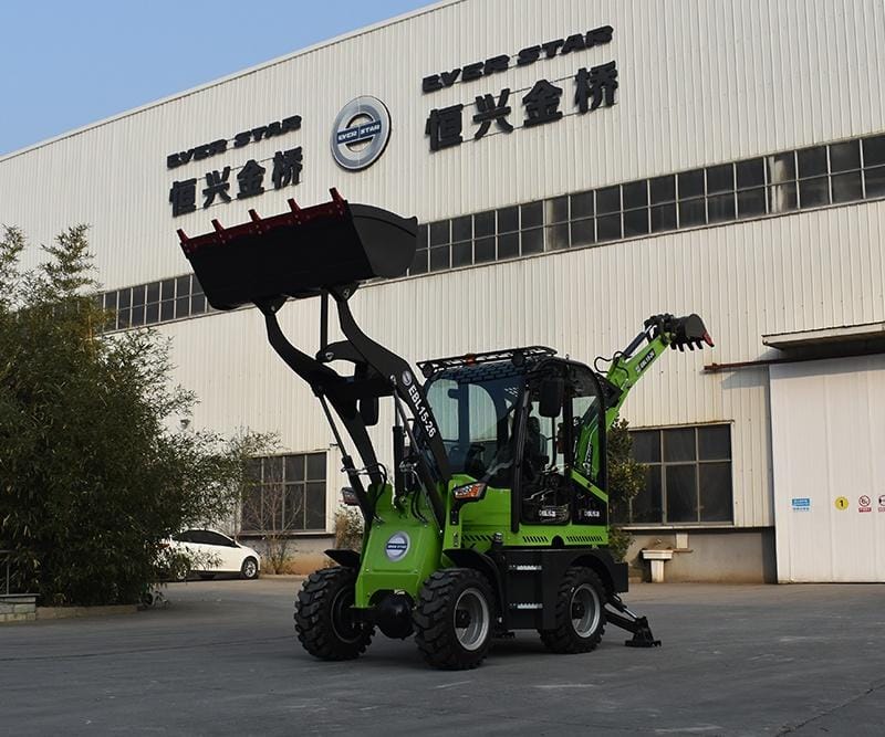 EVERSTAR: Backhoe loader model EBL15-26.