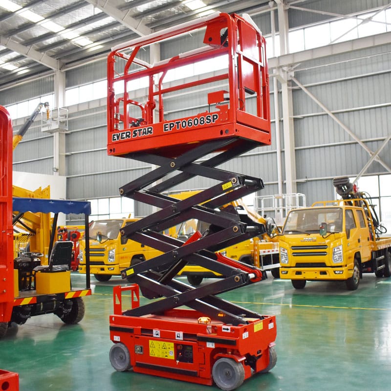 EVERSTAR Electric Narrow Scissor Lift ideal for indoor