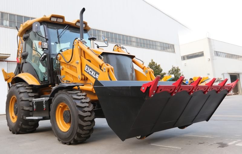 EVERSTAR's model E3CXL backhoe loader