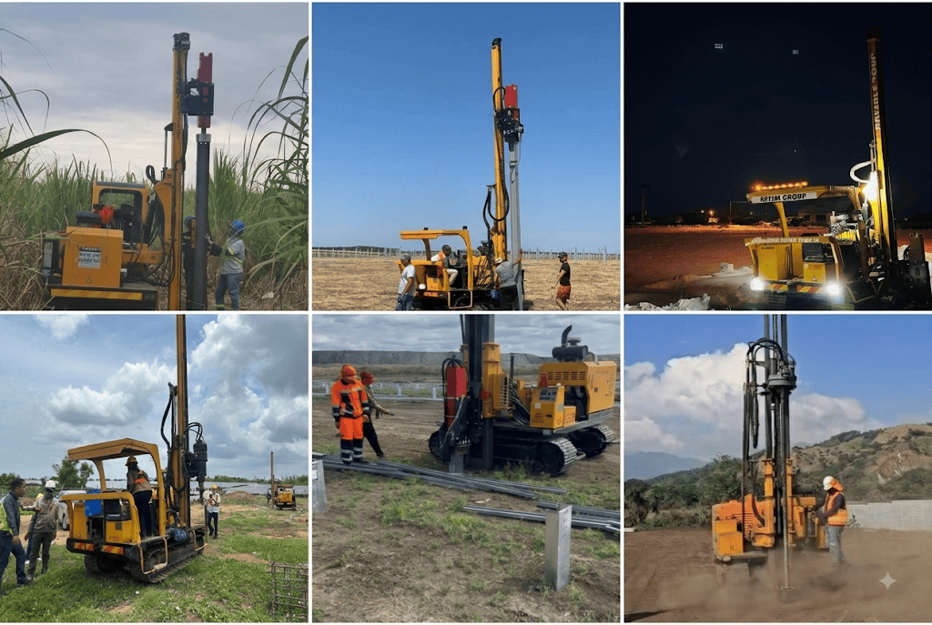 EVERSTAR: Pile Driver Performance in Different Geological Conditions