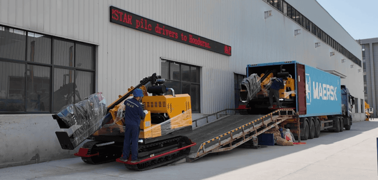 EVERSTAR: Pile Driver Loading and Packaging Site