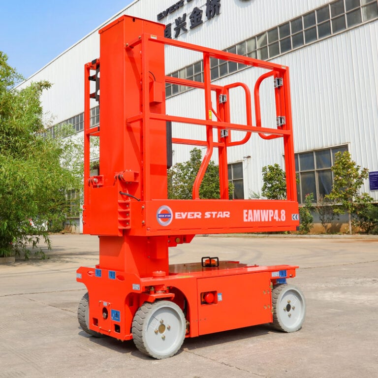 Vertical mast lift vs scissor lift EVERSTAR