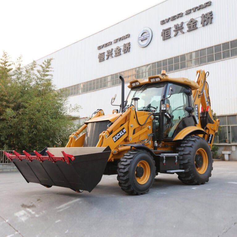 Backhoe loader size guide