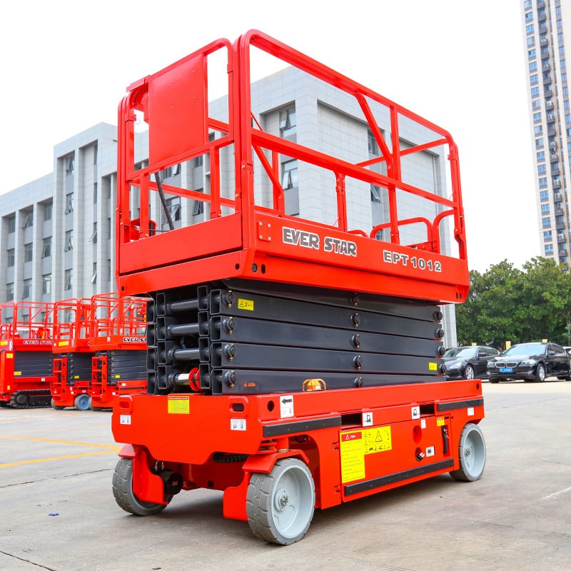 12m scissor lift dimensions and weight