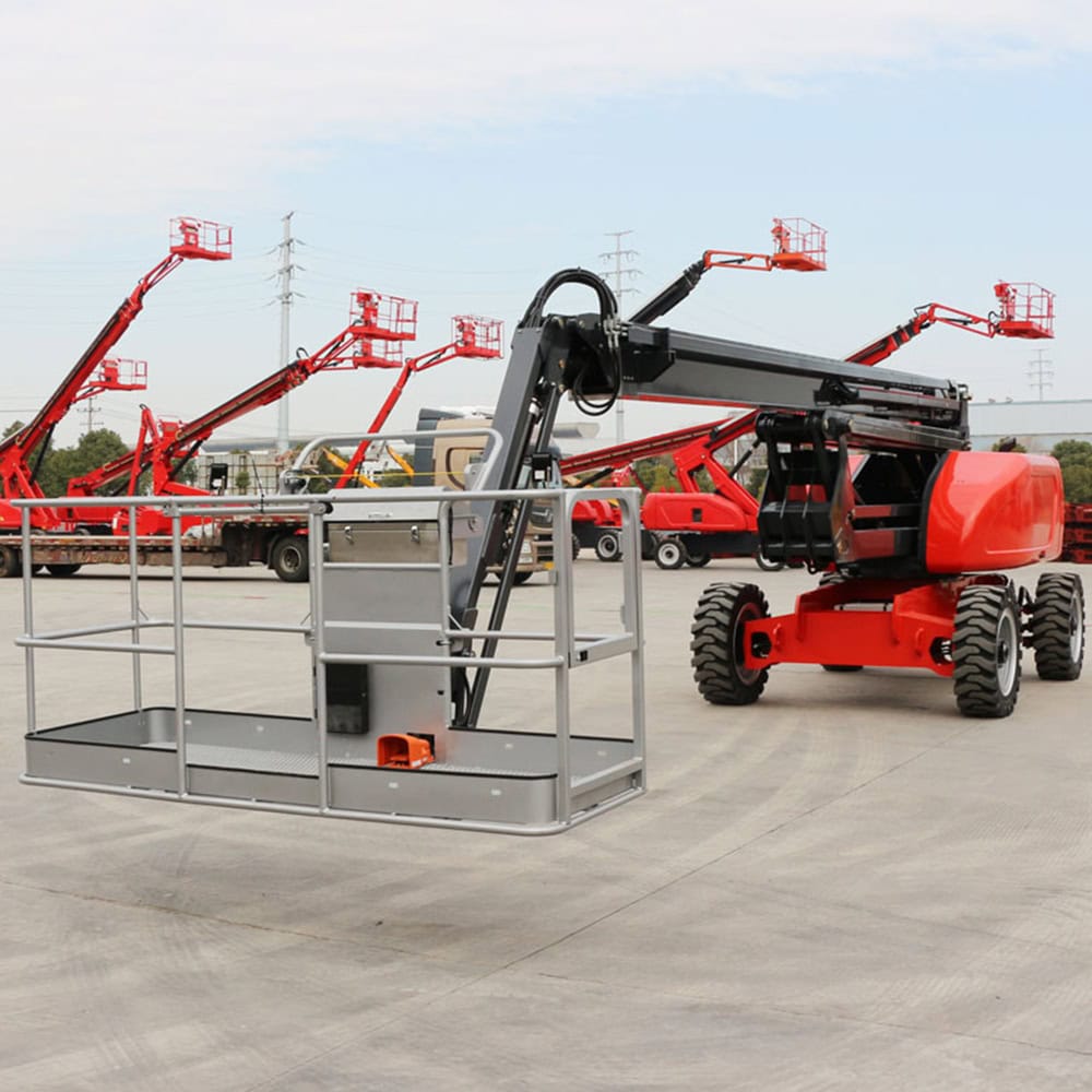 EVERSTAR: Diesel boom lift model EAB14J.