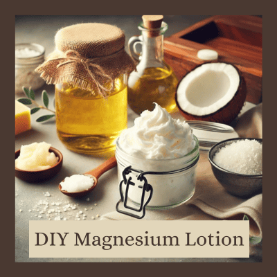 DIY Whipped Magnesium Lotion