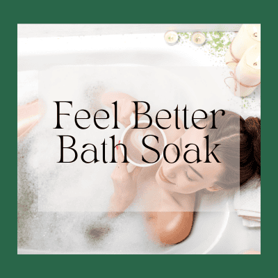 Feel Better Bath Soak
