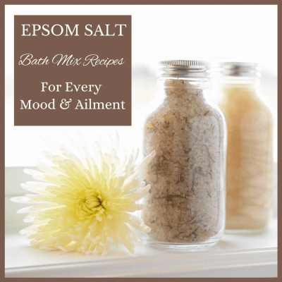 DIY Epsom Salt Bath Mixes for Every Mood & Ailment