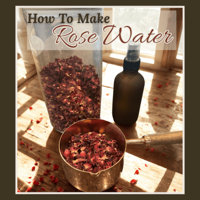 how to make rose water