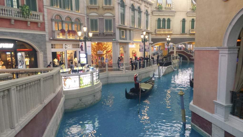 Gondola Ride in Venetian Macau