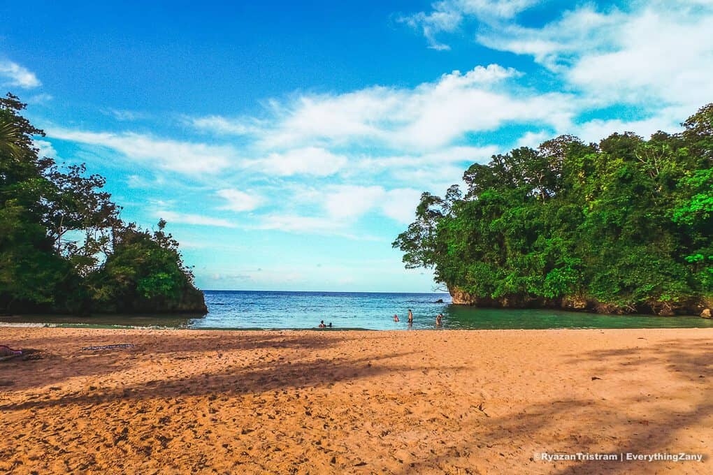 Frenchman's cove in Portland Jamaica