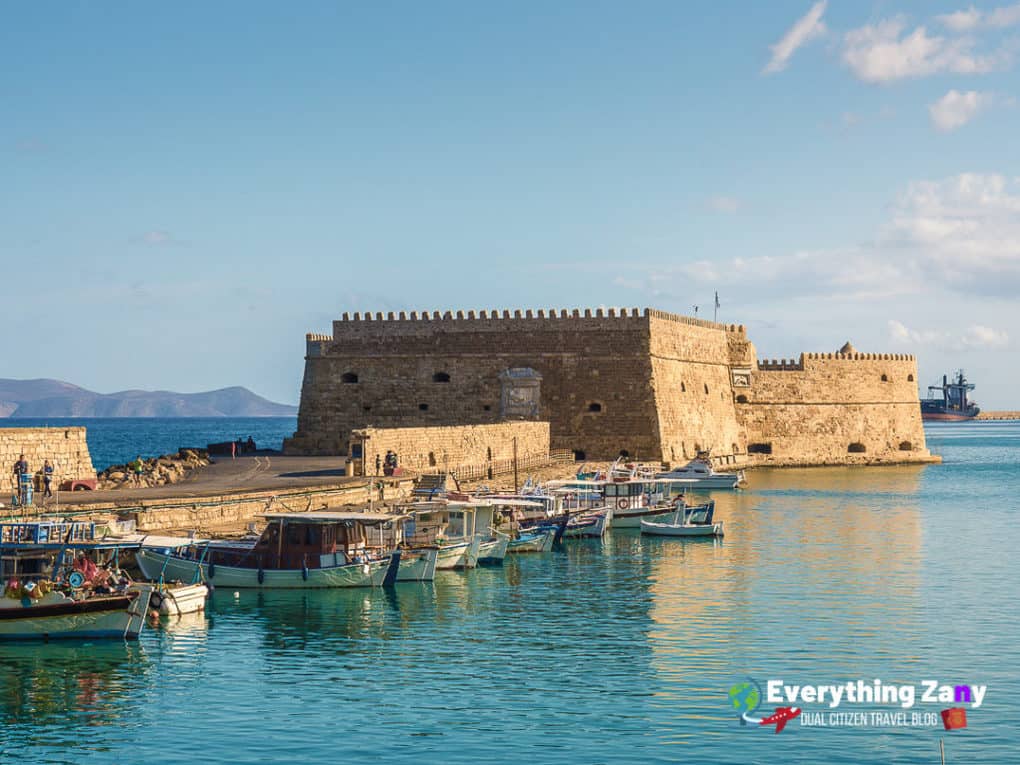 Kouless Fortress in Heraklion Crete Greece