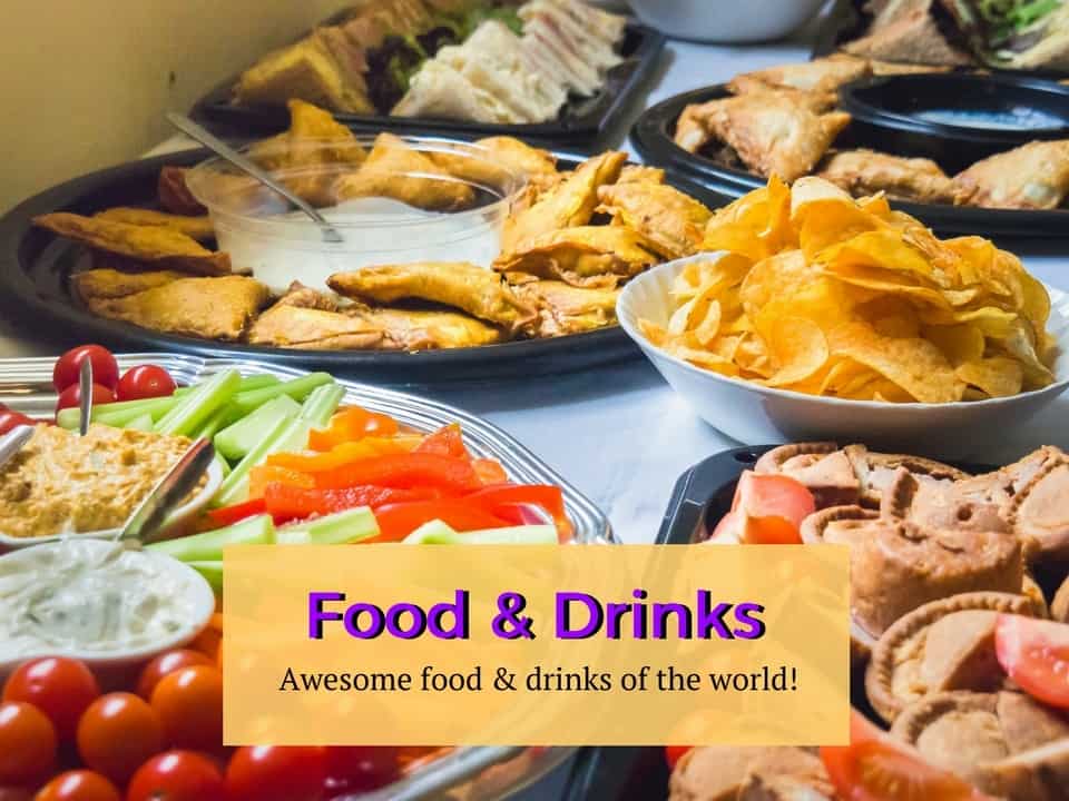 Food and drinks category of everything zany