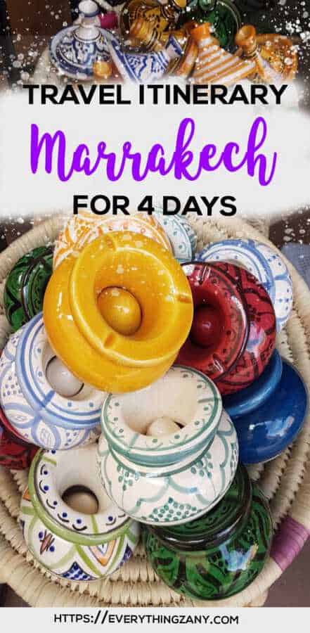 travel-itinerary-to-Marrakech-for-4-days
