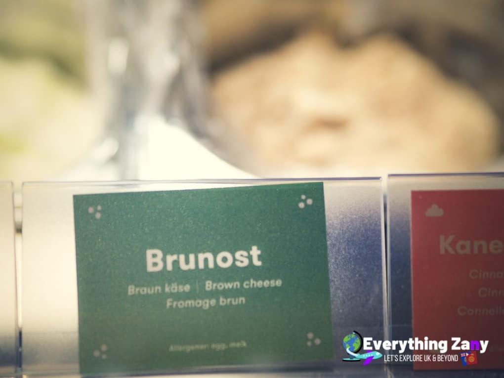 Brown Cheese Ice cream from Norway