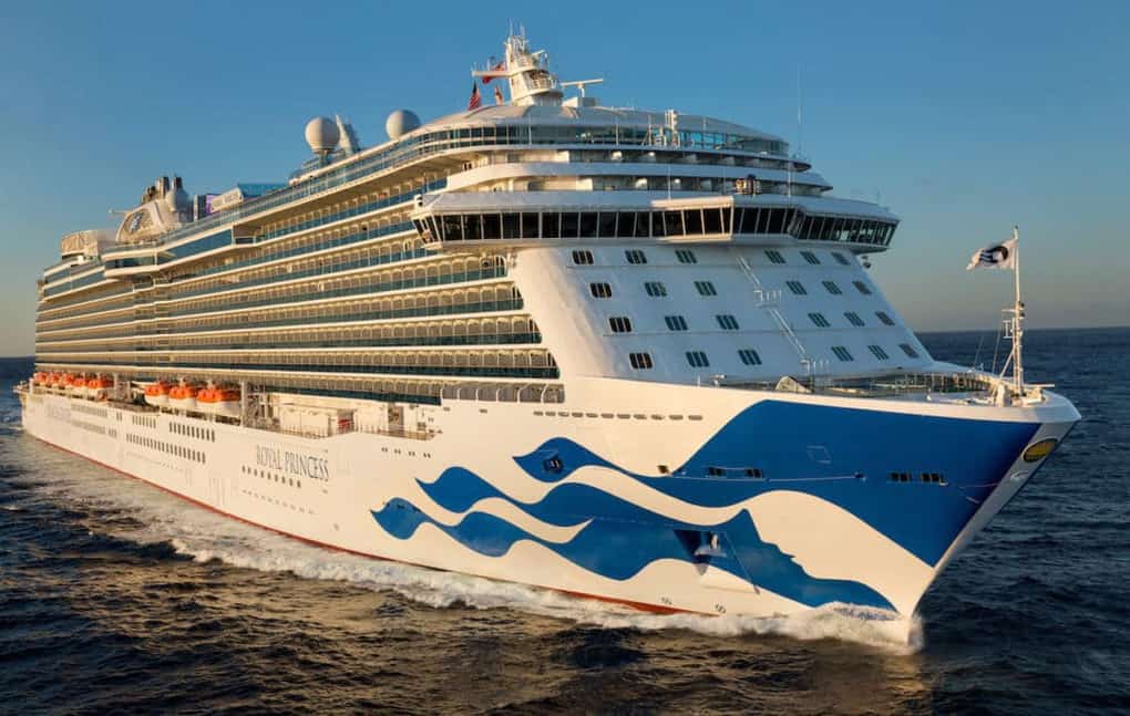 Royal Princess on British Isles Cruise