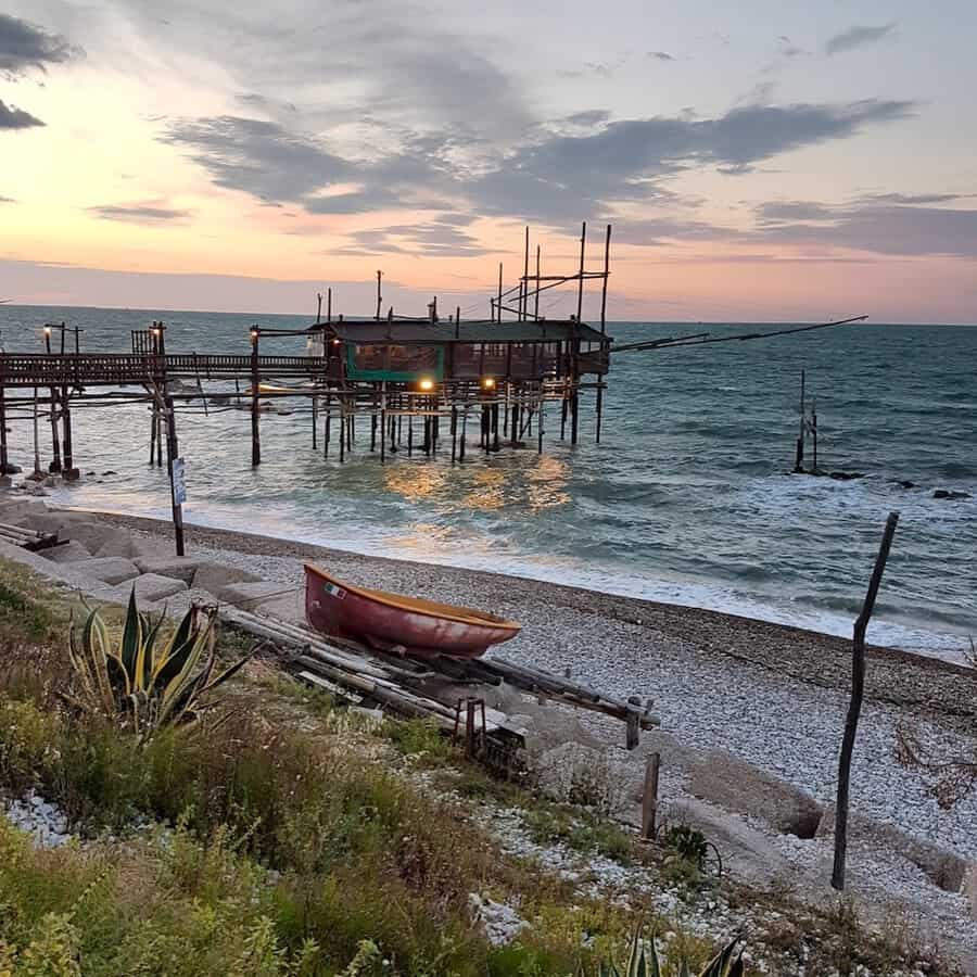 Trabocco in Pescara Abruzzo