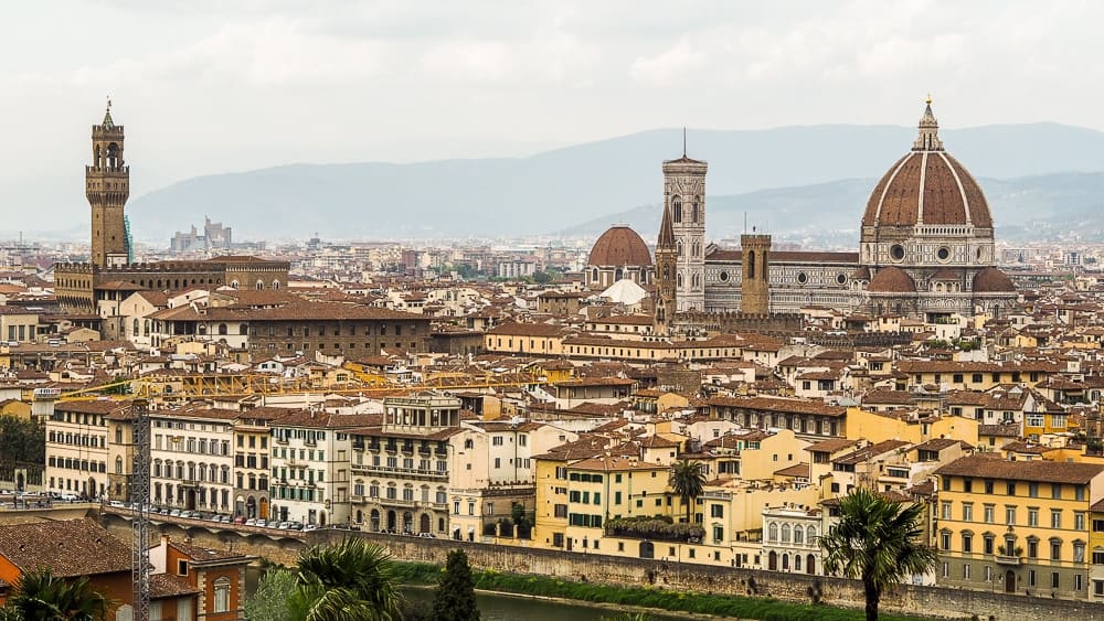 Backpacking Travel Around Europe By Train Itinerary For 2 Weeks - Florence