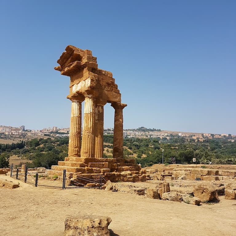Valley of the Temples in Sicily Italy