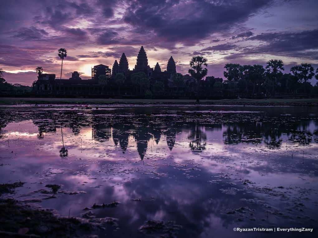 Angkor Wat in Siem Reap Cambodia
