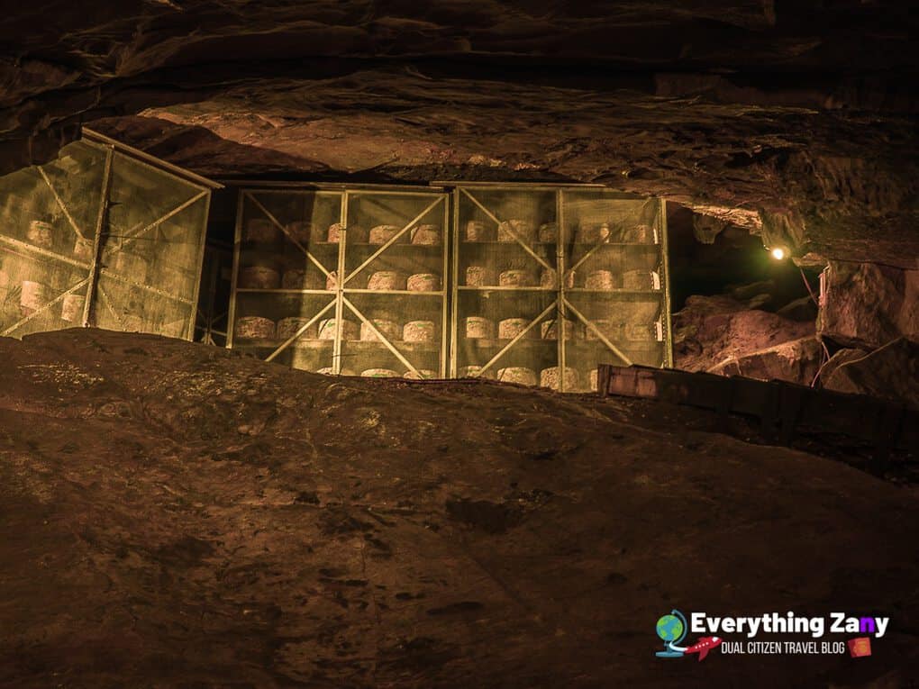 Cave Mature Cheddar Cheese in Cheddar Gorge