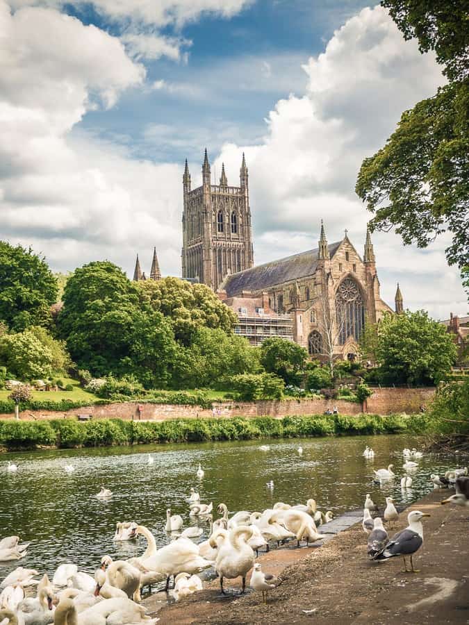 things to do in worcestershire - Worcester Cathedral
