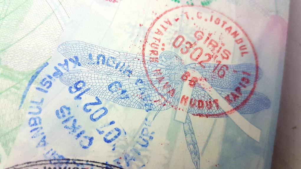 Turkey Arrival Stamp for UK Passport Visa Free countries