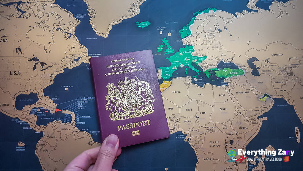 Visa Free Countries for British UK Passport Holders