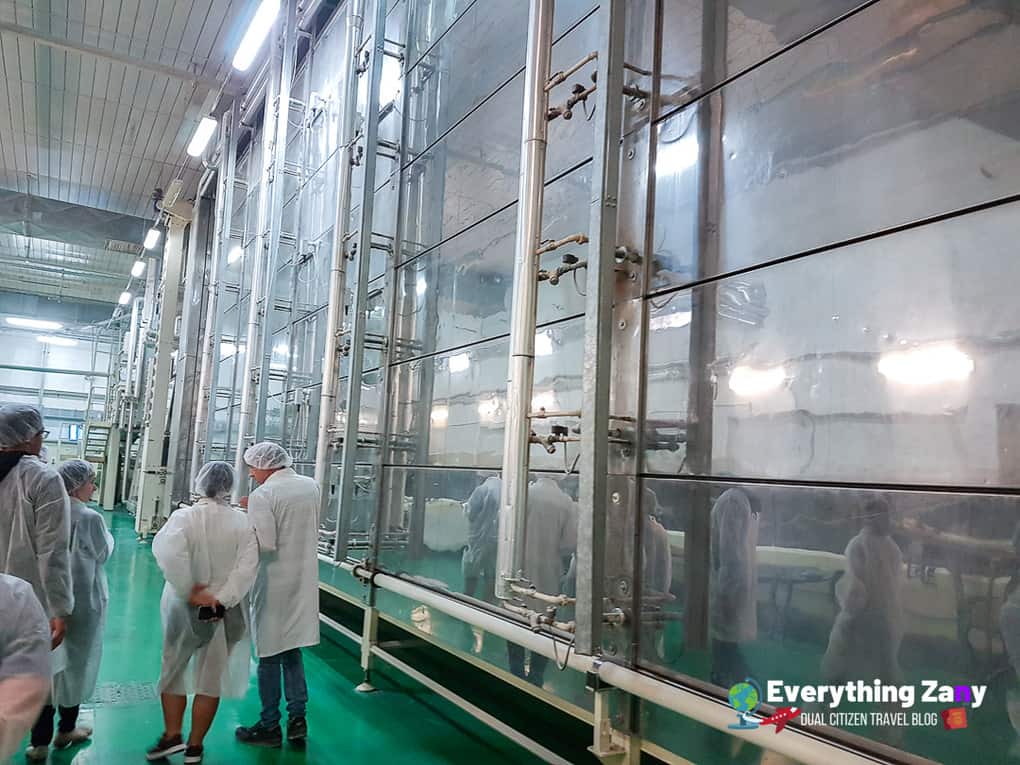 Delverde Pasta Factory Drying Stage