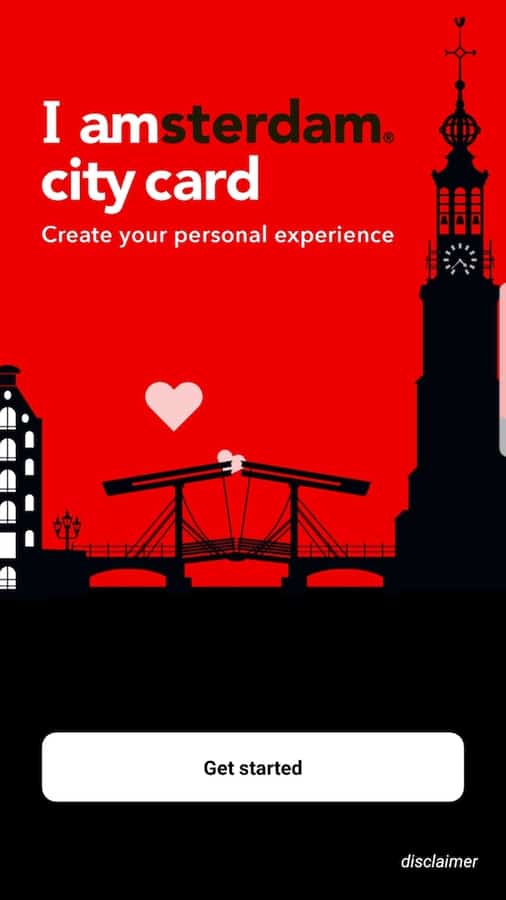 IAmsterdam Card Mobile App