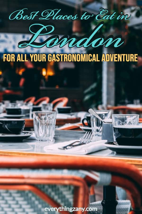 best places to eat in london