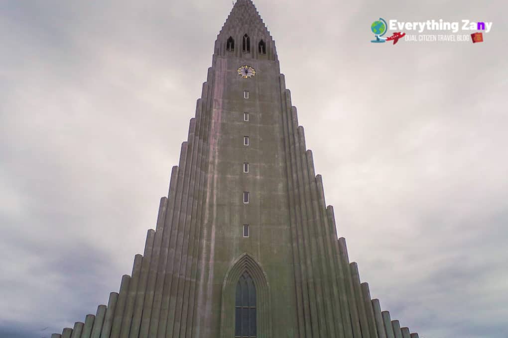Hallgrimskirkja church in Reykjavik
