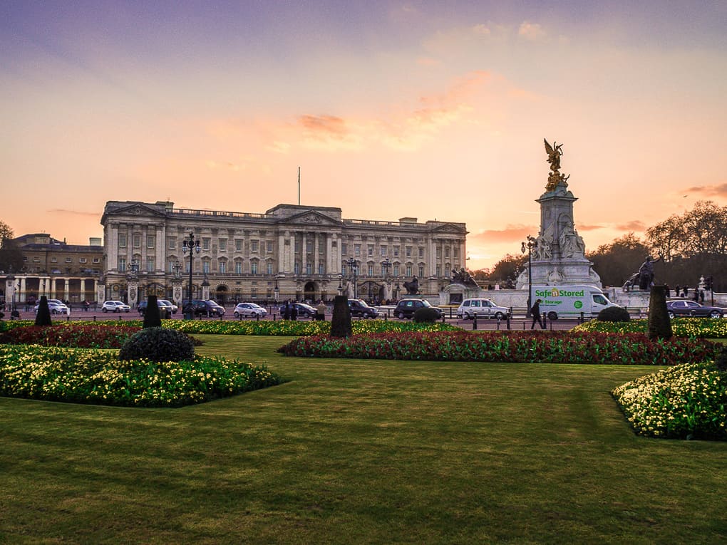 Queen Elizabeth II Buckingham Palace in London